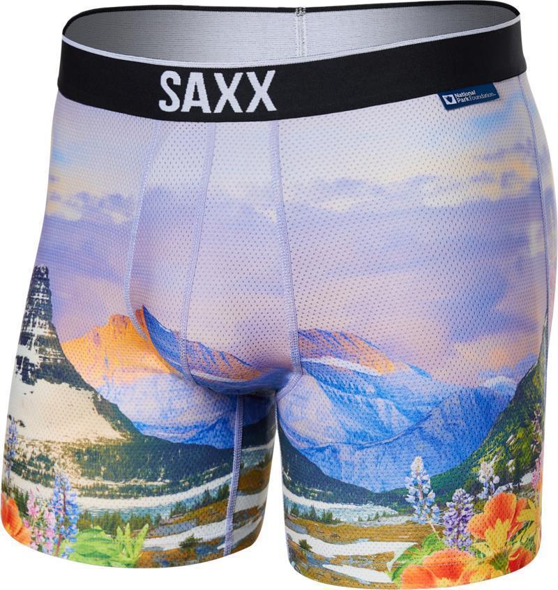 Volt Breathable Mesh Boxer Brief - National Parks - Mens - NPF Glacier 1
