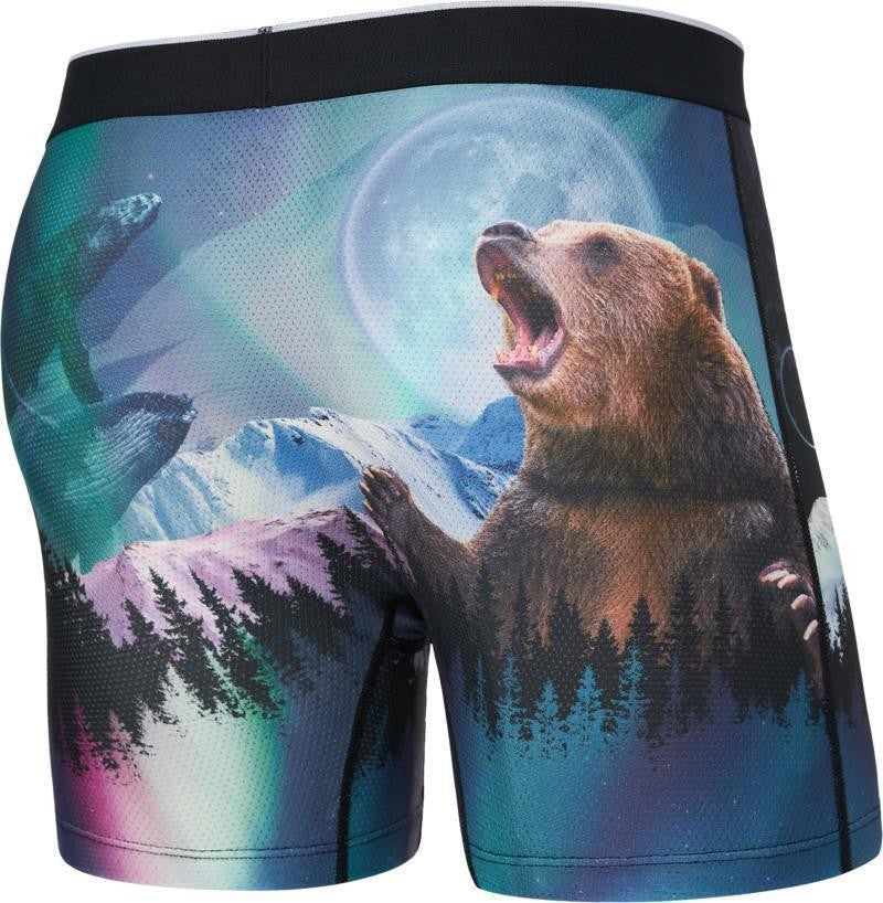 Volt Breathable Mesh Boxer Briefs, 5" Inseam - Mens - yukon and beyond-multi 1