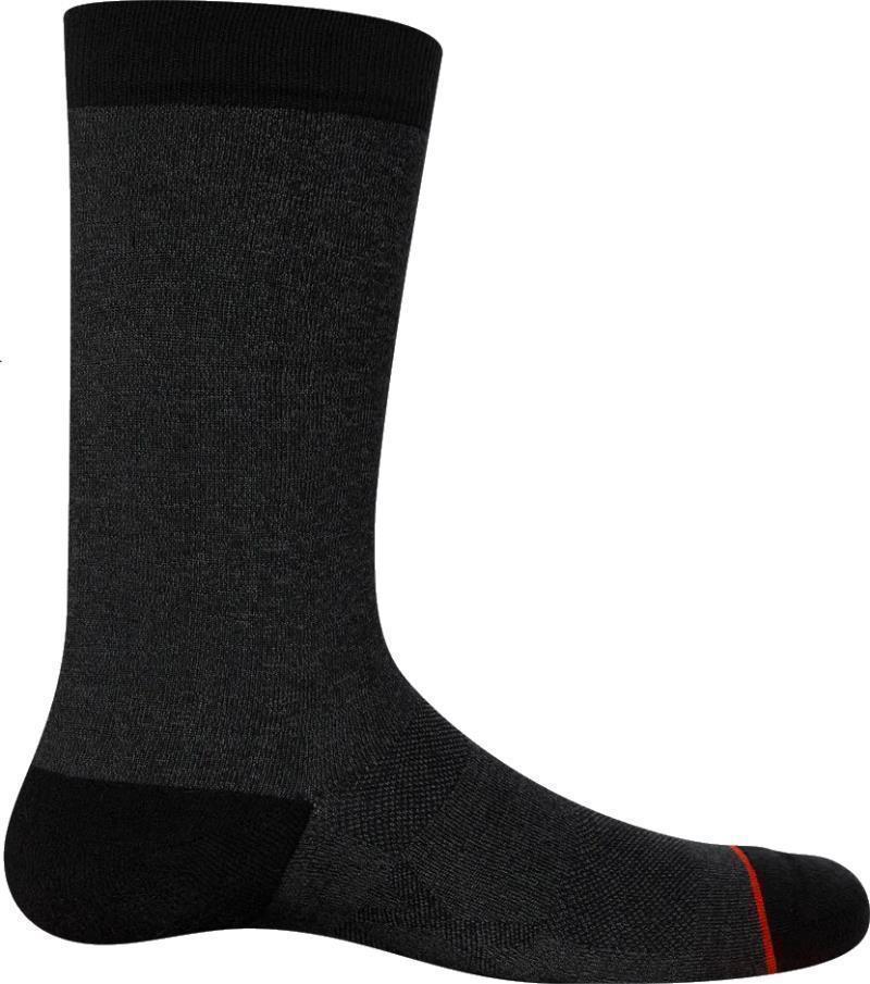 Whole Package Crew Socks - Mens - Black Heather 1