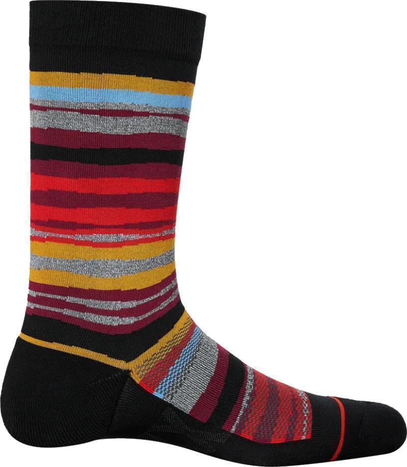 Whole Package Crew Socks - Mens - Hot Stuff Stripe-Multi 1