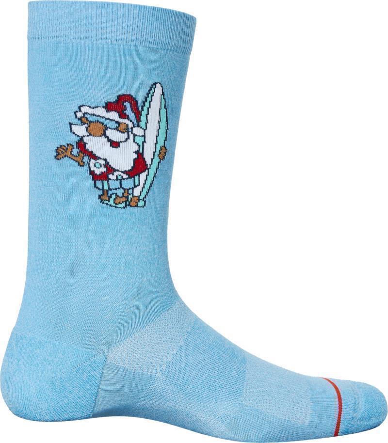 Whole Package Crew Socks - Mens - Surfs Up-Sky Blue Heather 2
