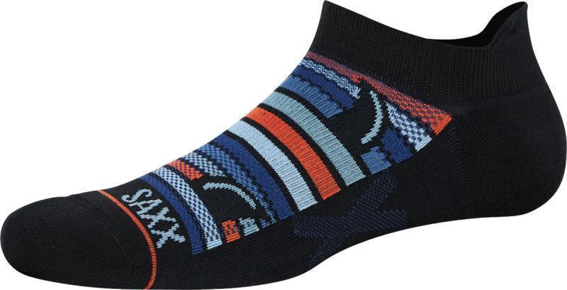 Whole Package Low Show Socks - Mens - Fins-Blue Multi 1
