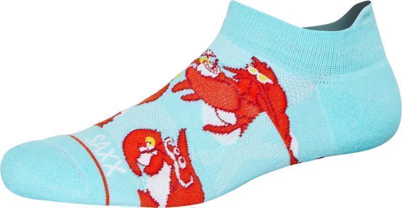Whole Package Low Show Socks - Mens - Lobster Lounger-Aqua 2