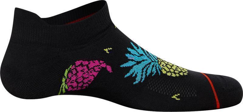 Whole Package Low Show Socks - Mens - Pineapple Flip-Black 2