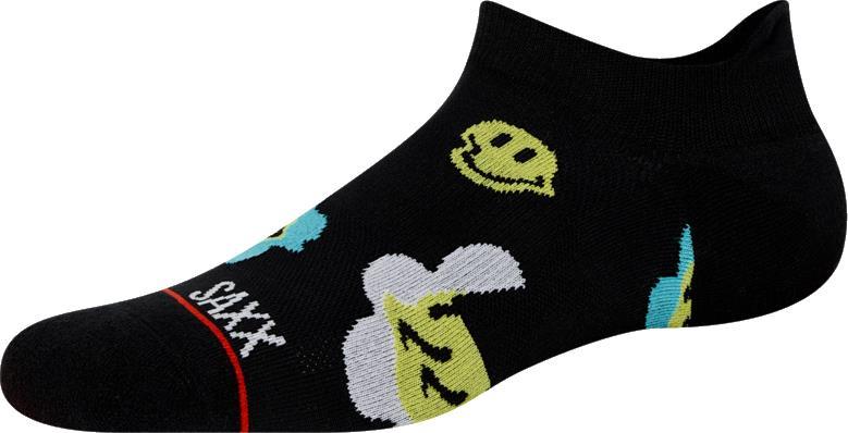 Whole Package Low Show Socks - Mens - good vibrations-black 1