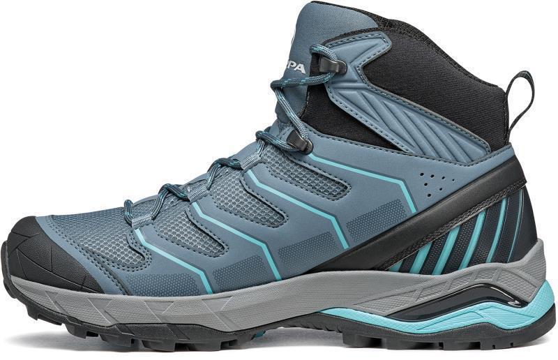 Maverick Mid GTX - Womens - Storm Grey / Aqua 3