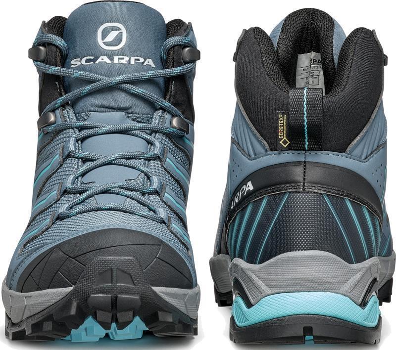 Maverick Mid GTX - Womens - Storm Grey / Aqua 4