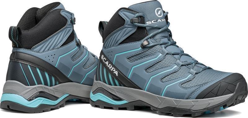 Maverick Mid GTX - Womens - Storm Grey / Aqua 7