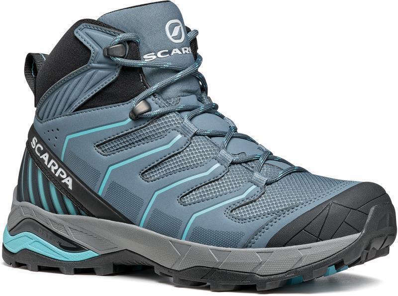 Maverick Mid GTX - Womens - Storm Grey / Aqua 1
