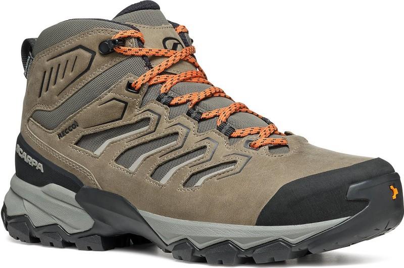 Moraine Mid WP - Mens - fossil brown 1