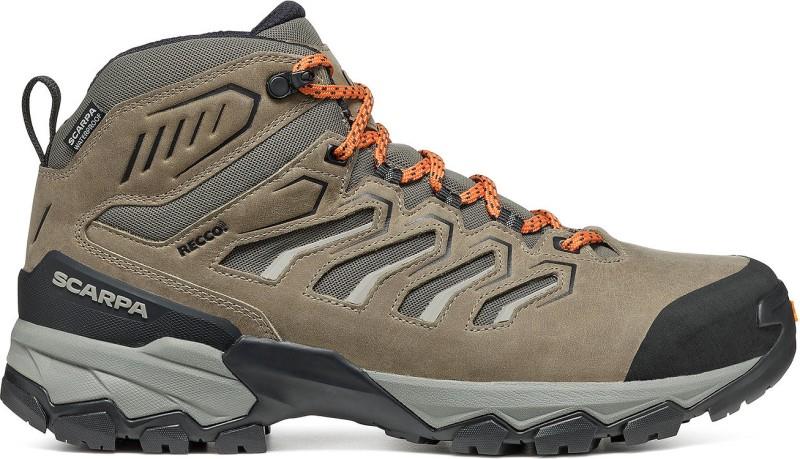 Moraine Mid WP - Mens - fossil brown 1