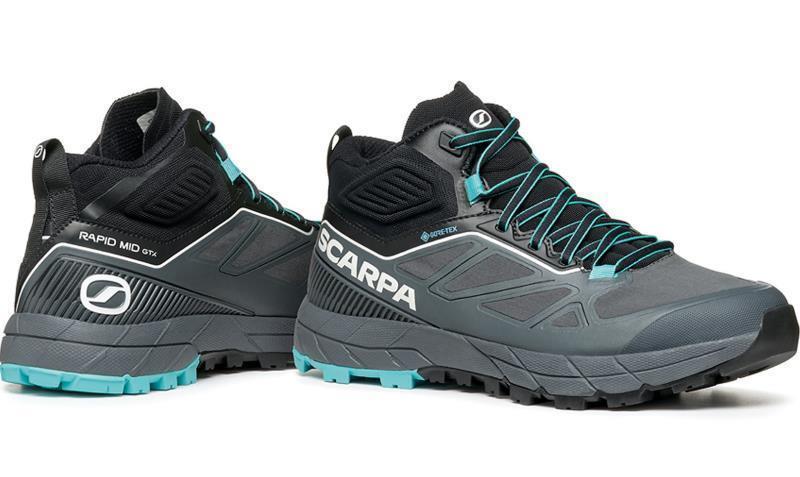Rapid Mid GTX - Womens - Anthracite / Turquoise 4