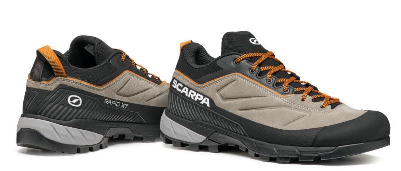 Rapid XT - Mens - taupe / rust orange 1