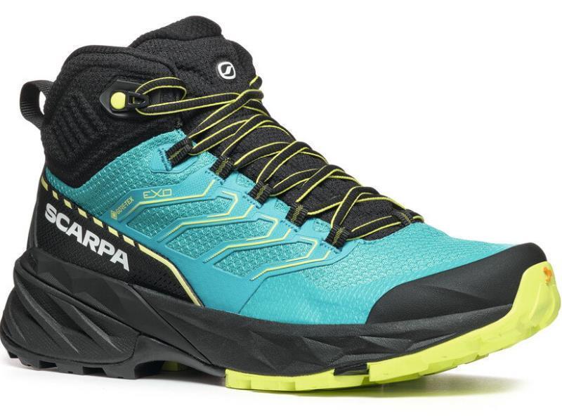 Rush 2 Mid GTX - Womens - Baltic Blue / Sunny Lime 1