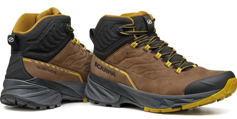 Rush 2 Pro Mid GTX - Mens - brown / sulphur 1