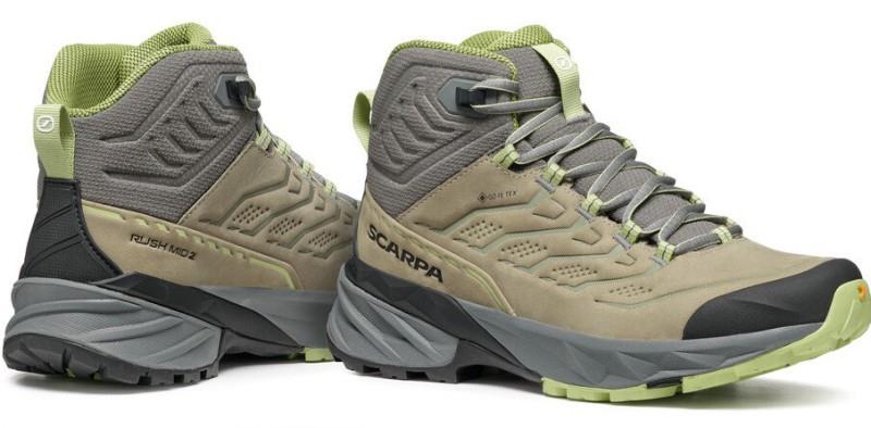 Rush 2 Pro Mid GTX - Womens - sage / aloe 1