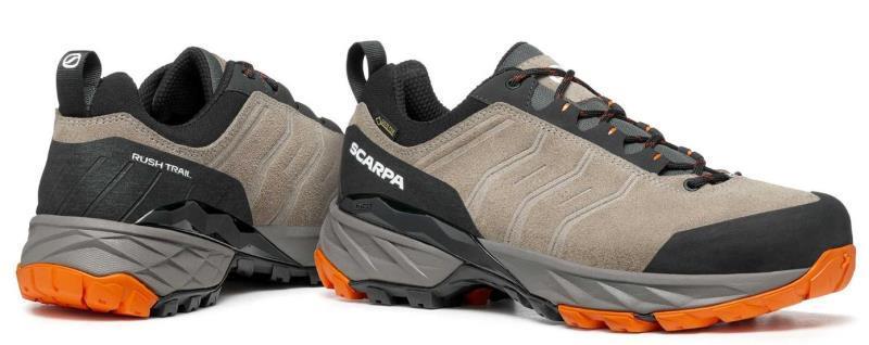 Rush Trail GTX - Mens - Taupe / Mango 3
