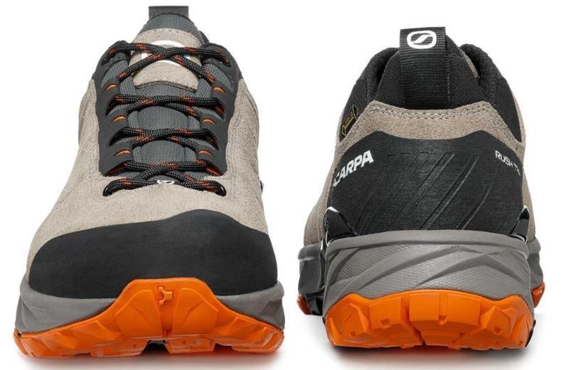 Rush Trail GTX - Mens - Taupe / Mango 4