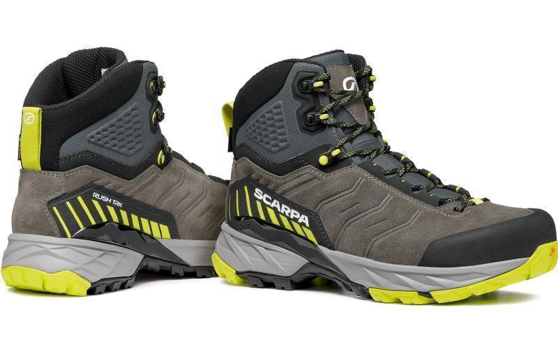 Rush Trek GTX - Mens - Titanium / Lime 4