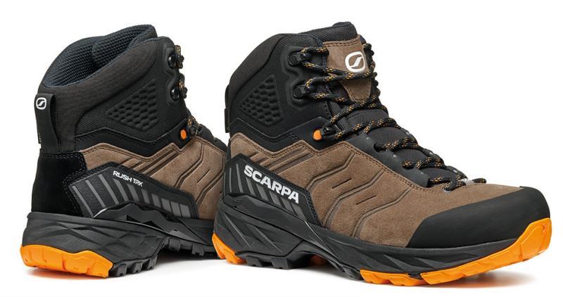 Rush Trek GTX - Mens - brown / orange 1