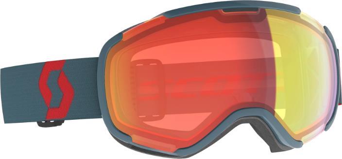 Faze II Goggle, Illuminator Red Chrome Lens - neon red / aruba green 1