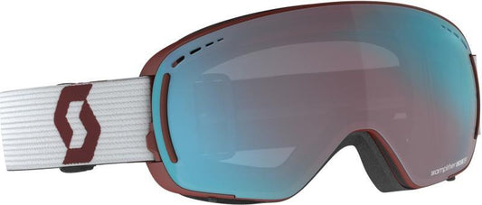 LCG Compact Goggle, Enhancer Aqua Chrome Lens - team red / white 1