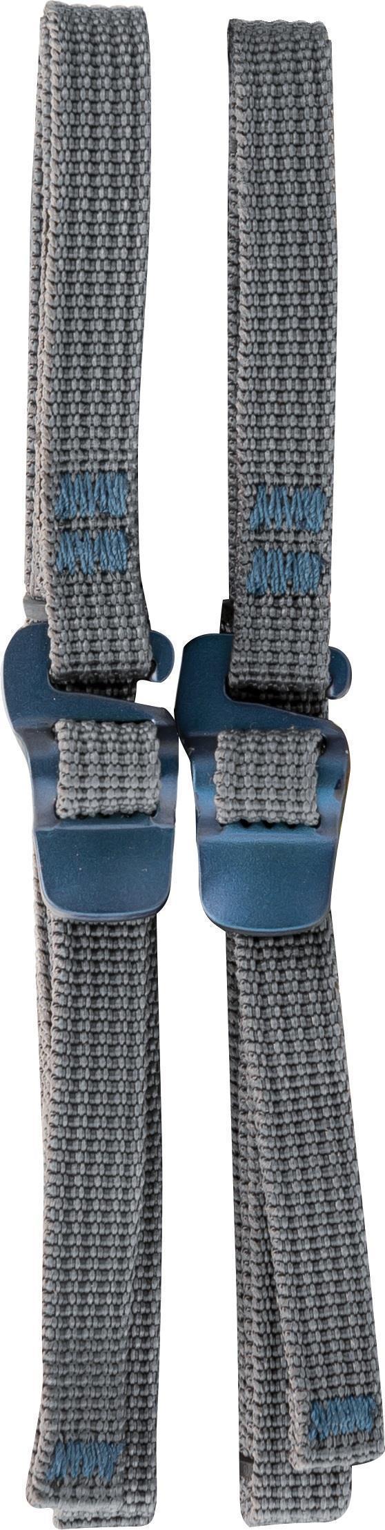 Accessory Straps w/Hook Release (Pair) 10mm x 1.5m (3/8" x 60") - Grey / Blue - Not Applicable 1