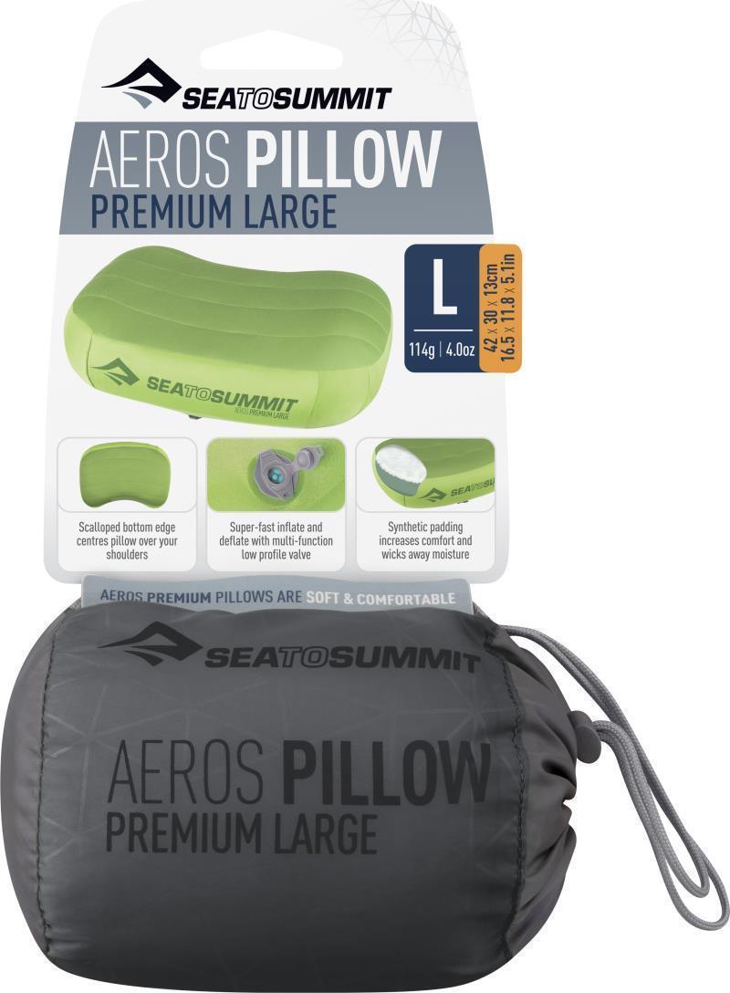 Aeros Premium Camp Pillow - Large - Grey 6