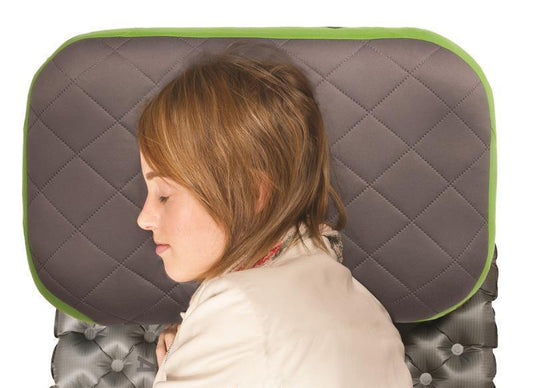Aeros Premium Deluxe Camp Pillow - XLarge - Green 1
