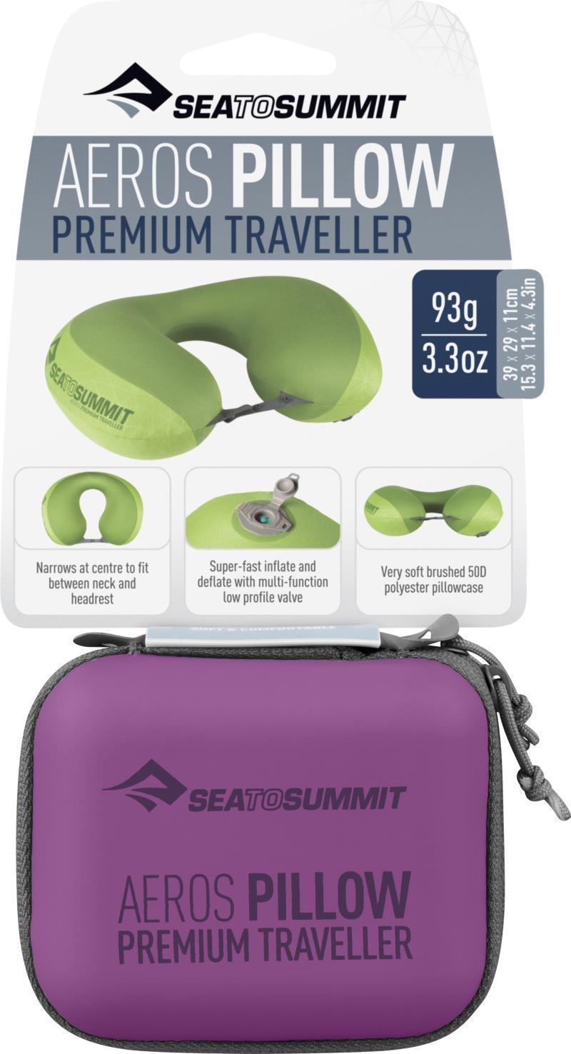 Aeros Premium Traveller Pillow - Magenta 9