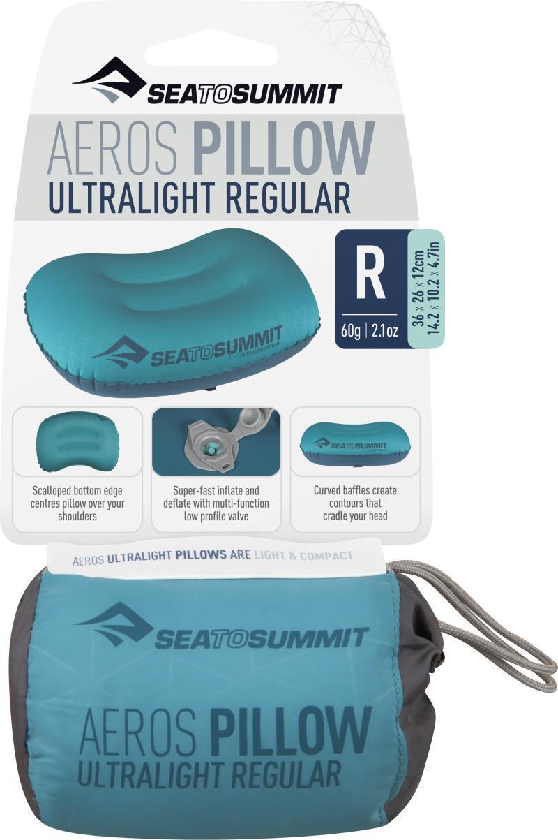 Aeros Ultralight Pillow - Regular - Aqua 7