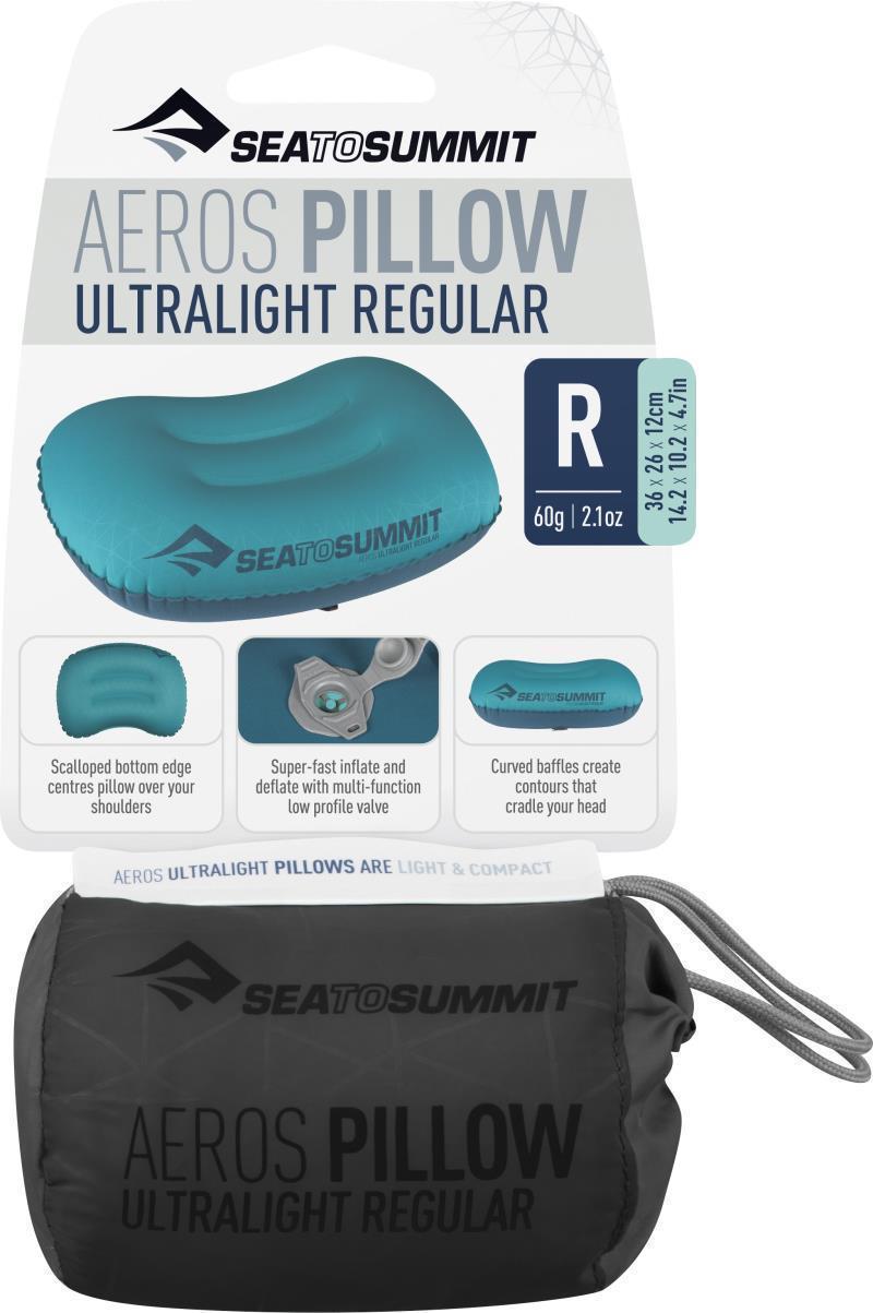 Aeros Ultralight Pillow - Regular - Grey 7