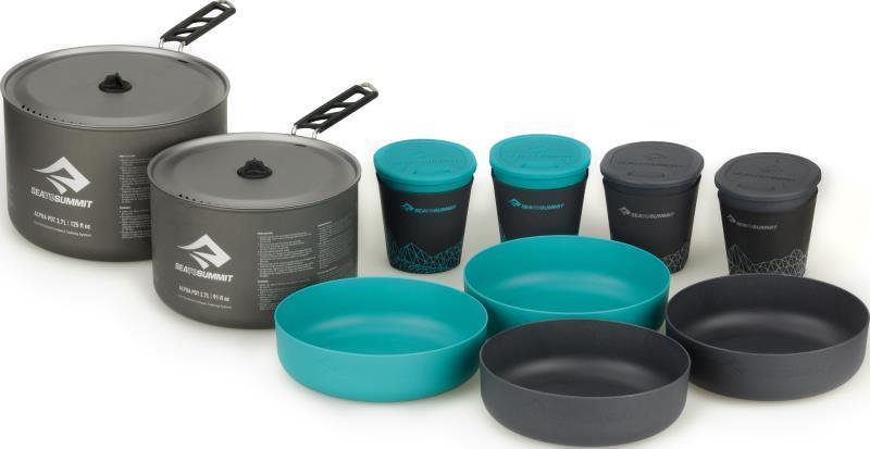 Alpha 2 Pot Cook Set 4.2 - 2.7L Pot, 3.7L Pot, 4 Bowls, 4 Cups - not applicable 1