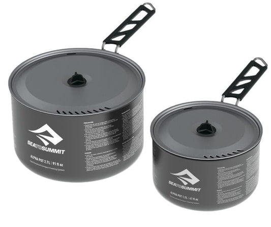 Alpha Pot Set - 1.2L Pot & 2.7L Pot - not applicable 1