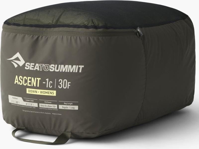 Ascent 750+, -1C / 30F, Long - Womens - celery green 1