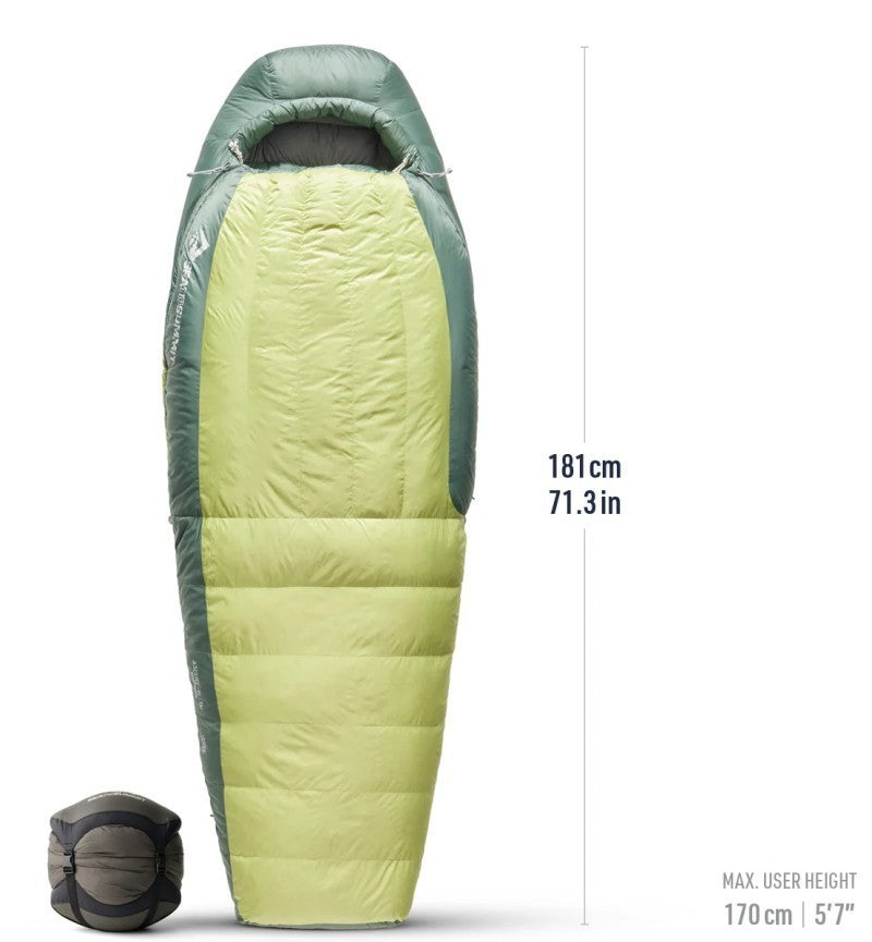 Ascent 750+, -9C / 15F, Reg - Womens - celery green 1