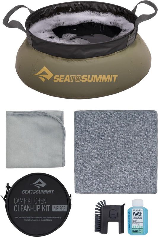 Camp Kitchen Clean Up Kit - 6 Piece - not applicable 1