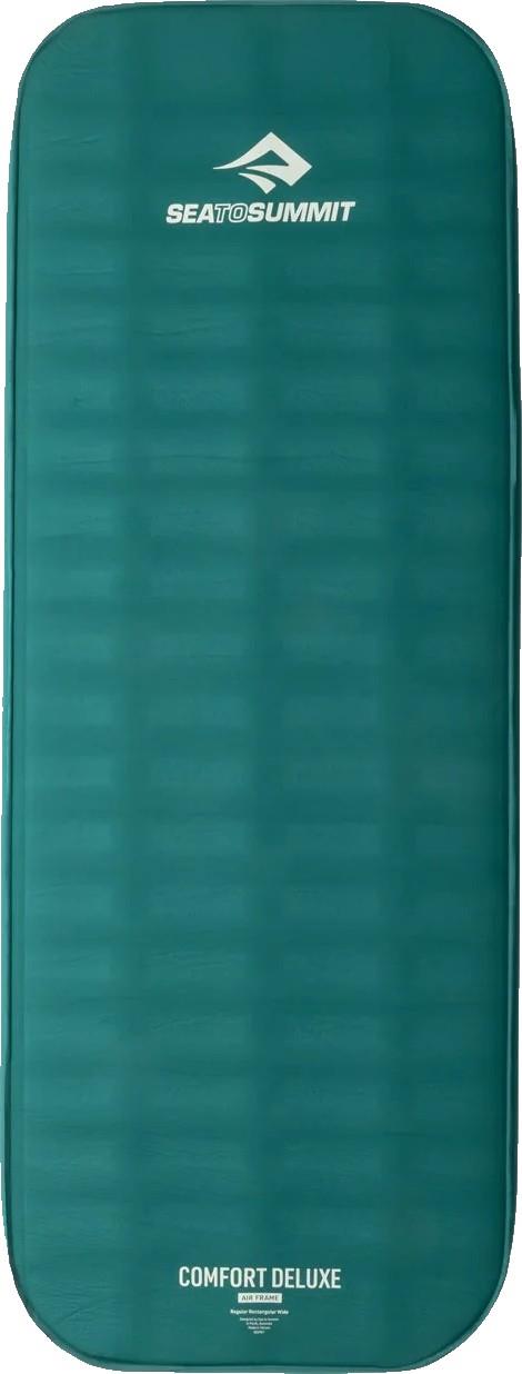 Comfort Deluxe Self Inflating Mat - Regular Rectangular Wide - rain forest 1