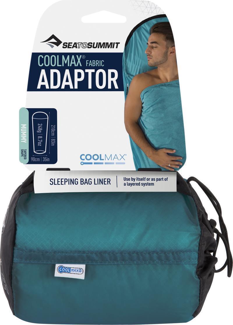 Coolmax Adaptor Liner - Mummy - aqua 1