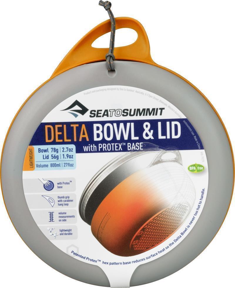 Delta Bowl with Lid - Pindan Orange 3