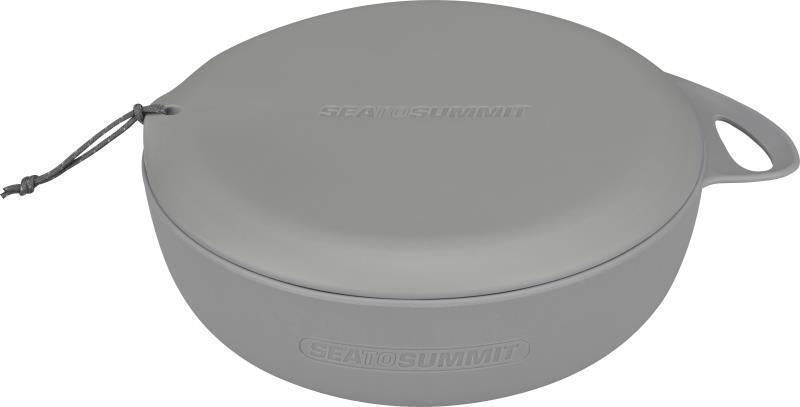 Delta Bowl with Lid - Titanium Grey 1