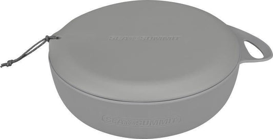 Delta Bowl with Lid - Titanium Grey 1