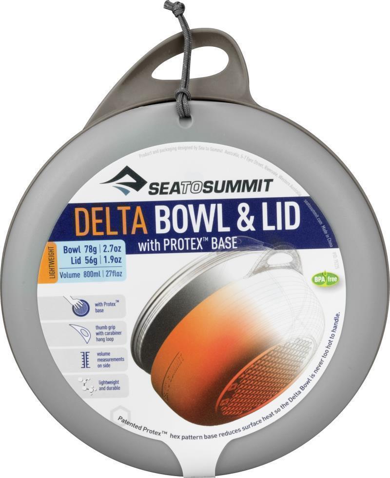Delta Bowl with Lid - Titanium Grey 3
