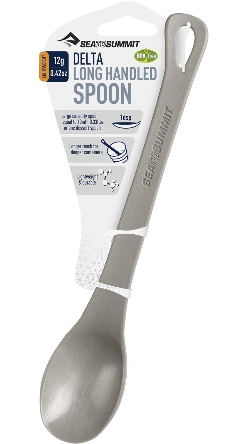 Delta Long Spoon - Titanium Grey 2