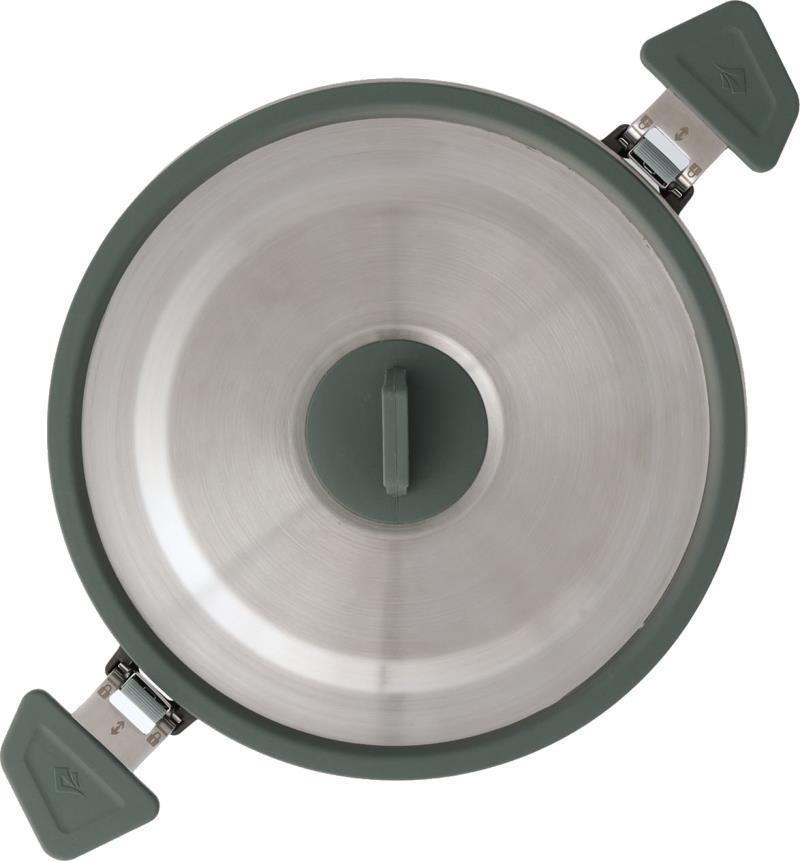 Detour SS Collapsible Pot 3L - Laurel Wreath Green 3