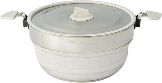 Detour SS Collapsible Pot 5L - Moonstruck Grey 1
