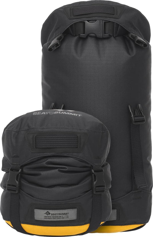 EVAC Compression HD (Heavy-Duty) Dry Bag 8L - Jet Black 1