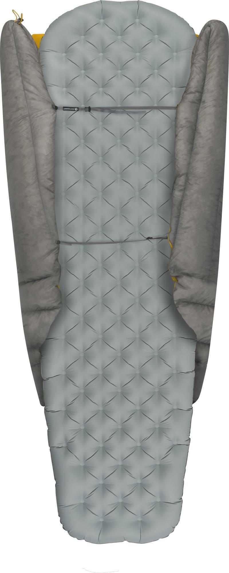 Ember EbIII Down Quilt 850+ Long - grey / yellow 1