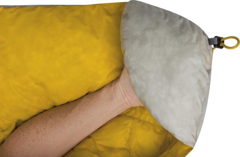 Ember Ebll Down Quilt 850+ Long - grey / yellow 1