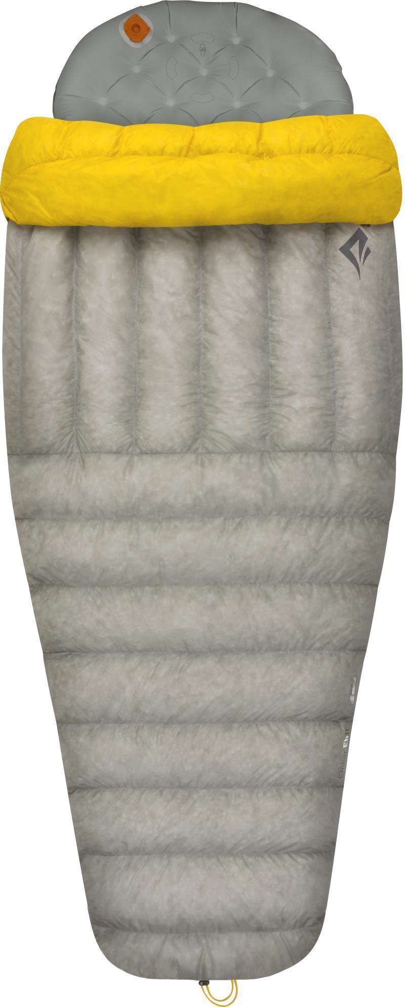 Ember Ebll Down Quilt 850+ Reg - grey / yellow 1